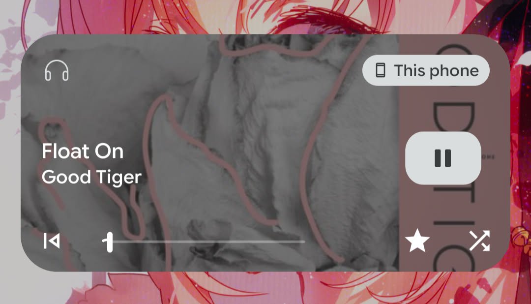 Ultrasonic's lock screen widget